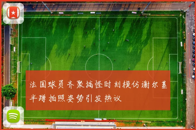 法国球员齐聚搞怪时刻模仿谢尔基半蹲拍照姿势引发热议